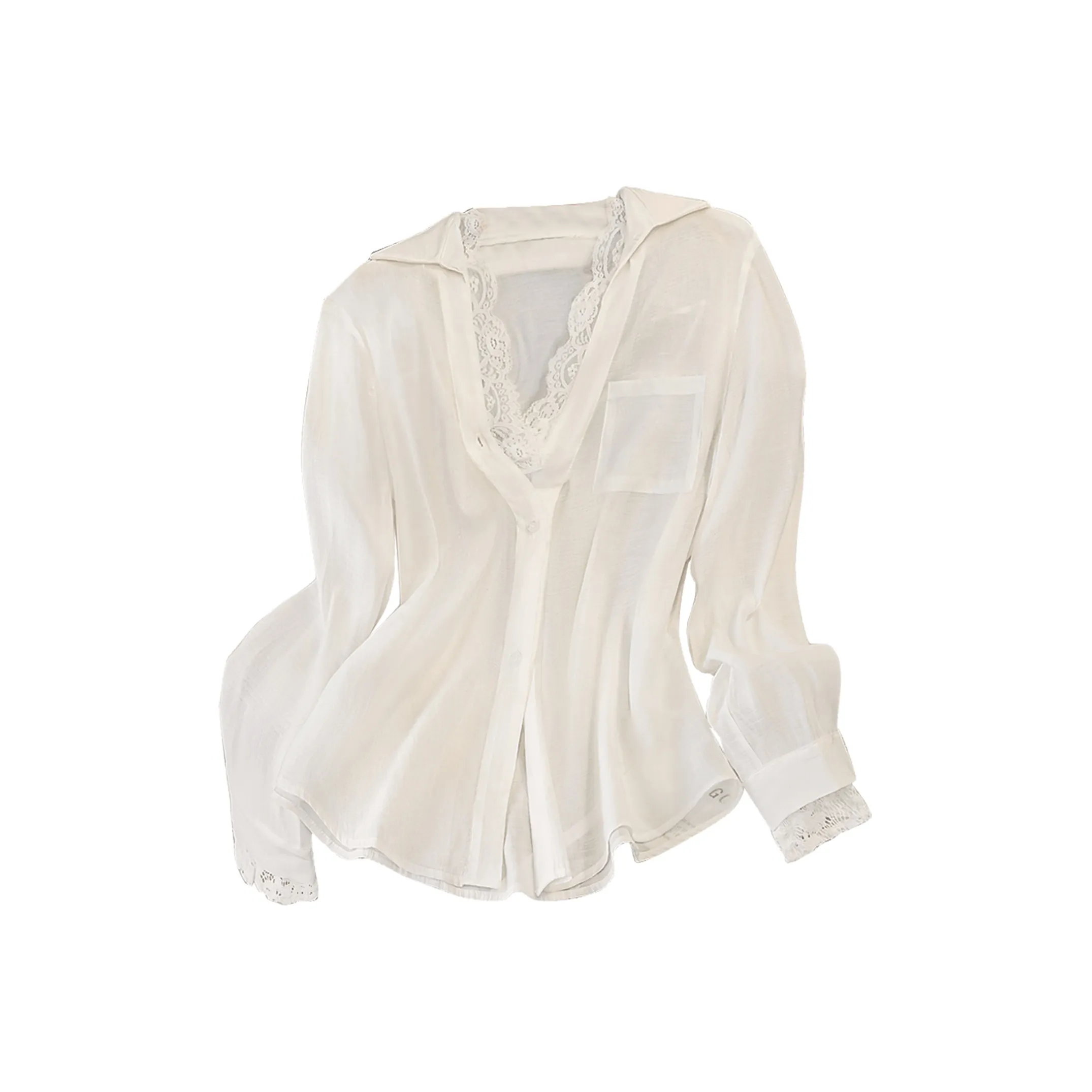 Cypress House Белые Женские Рубашки