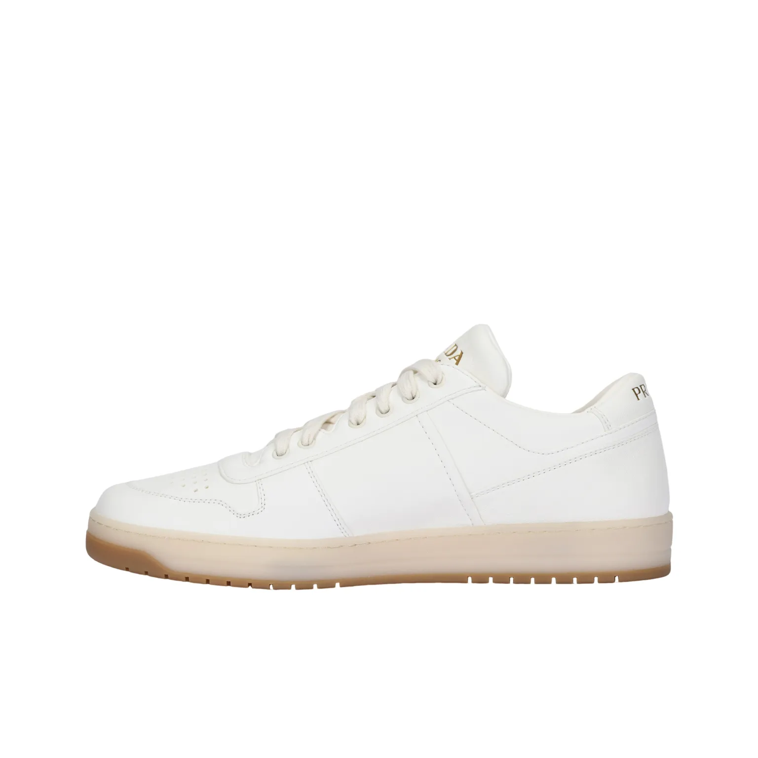 PRADA Downtown Low top Skateboard Shoes Men's White