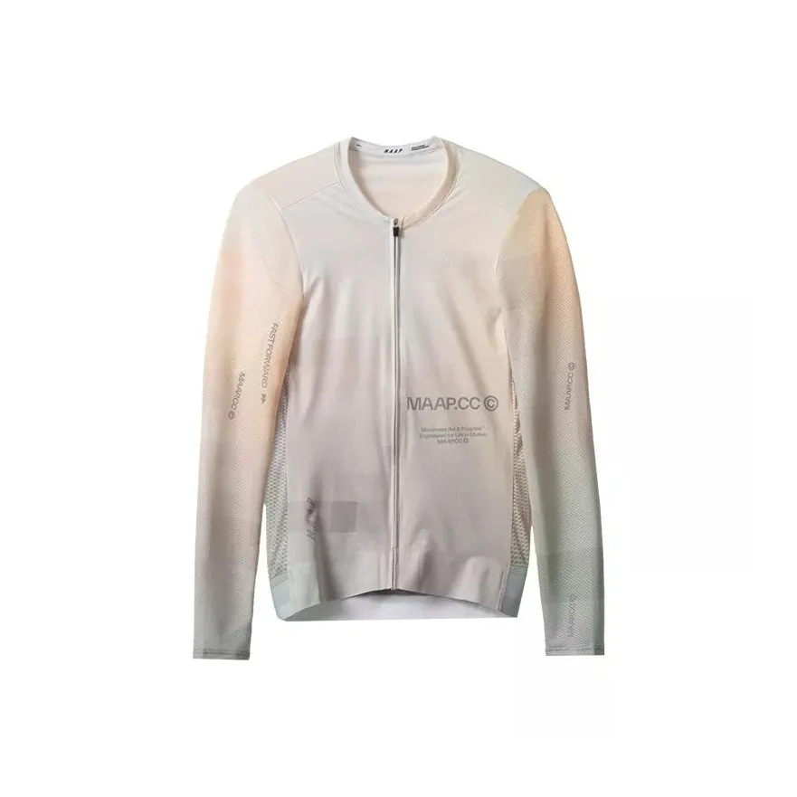 MAAP Желтая рубашка Цвет Мужская велосипедная одежда