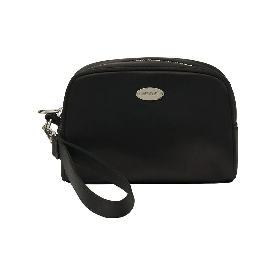 Marithe Francois Girbaud Смешанный материал Клатч Стандартный Женский Черный Кремовый