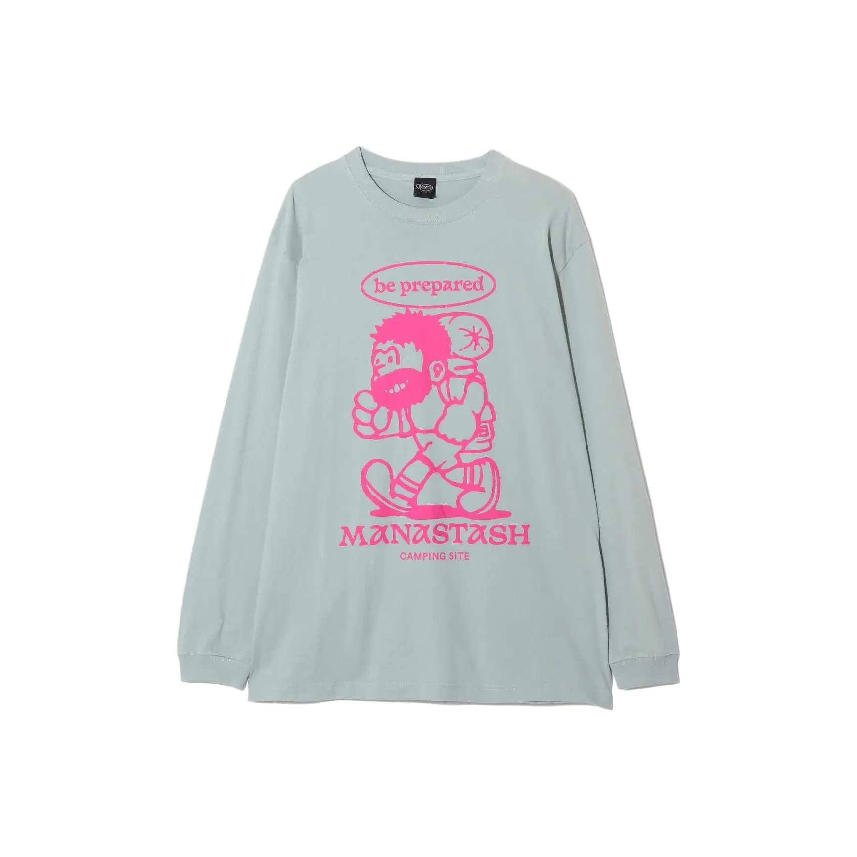 Manastash L S Tee Be Prepared Sage T-Shirt Men's