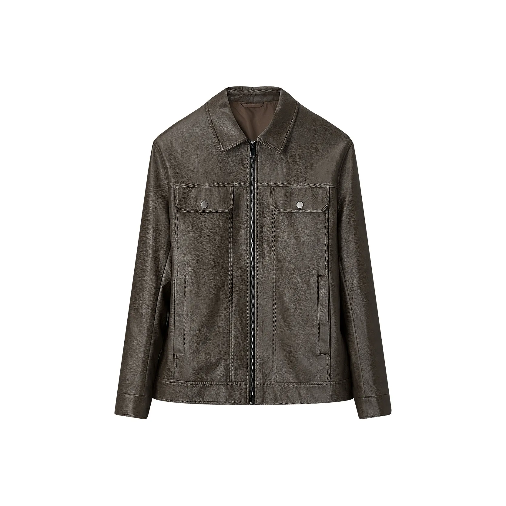 HLA Темно-коричневый узор T9 Мужские куртки