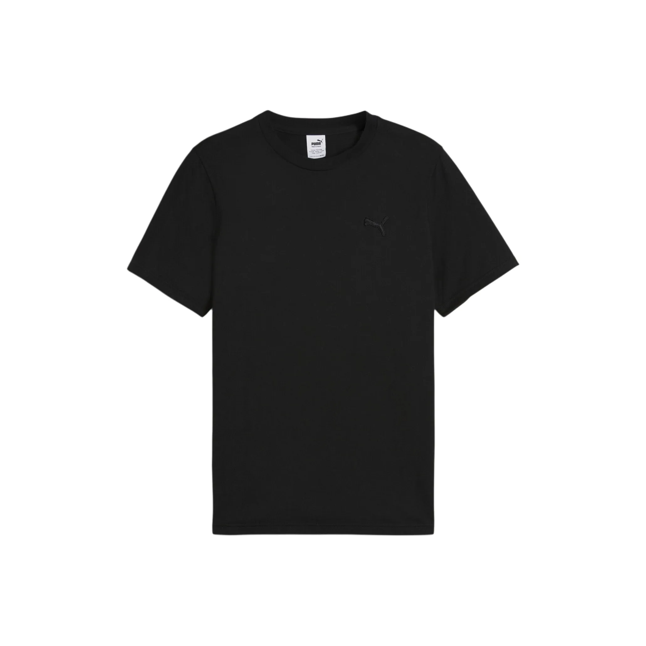 PUMA Essentials T shirt Made In France Homme T Shirt Men's Black
