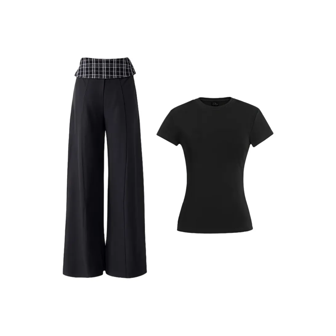 Nathania Черный Женские Повседневные Костюмы