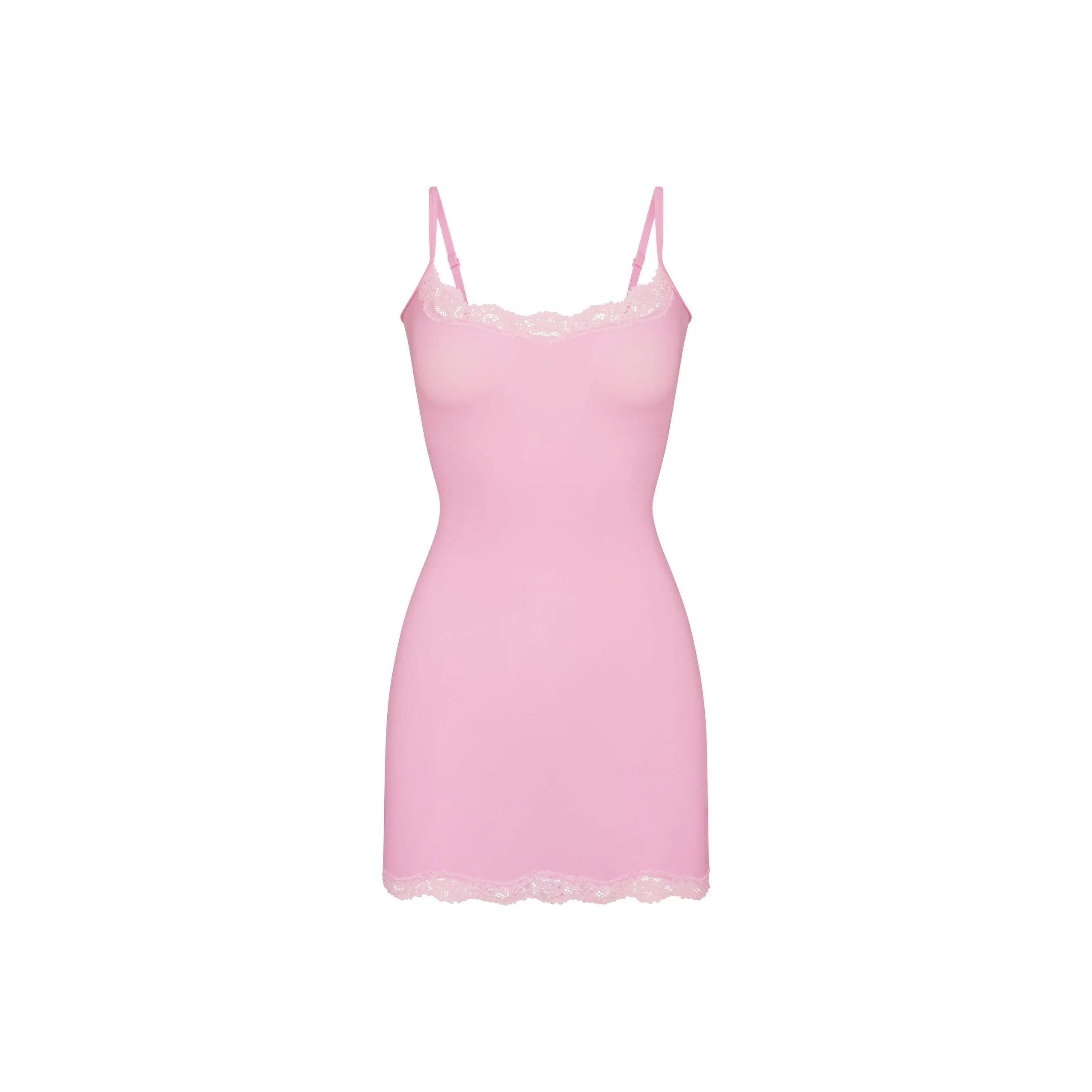 SKIMS FW25 PASSE TOUT Кружевная юбка-платье Женское