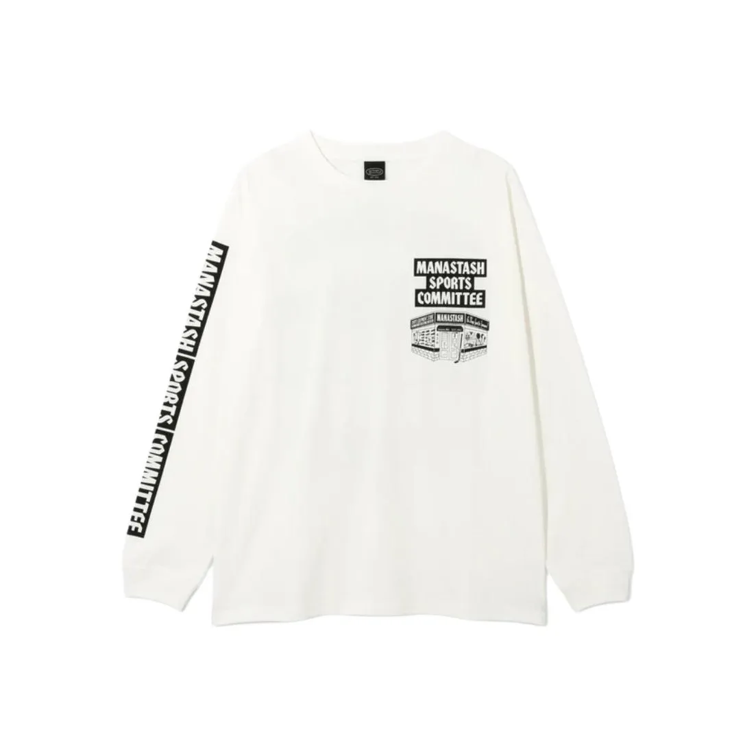Manastash Белая Мужская T-Рубашка