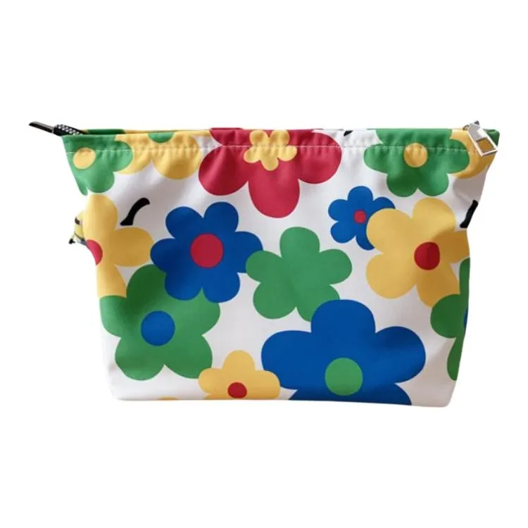 OMGD Прочный Цветочный GOOD Looking Большой объем Косметичка Портативный Клатч с молниями Женская сумка Портативное Хранение