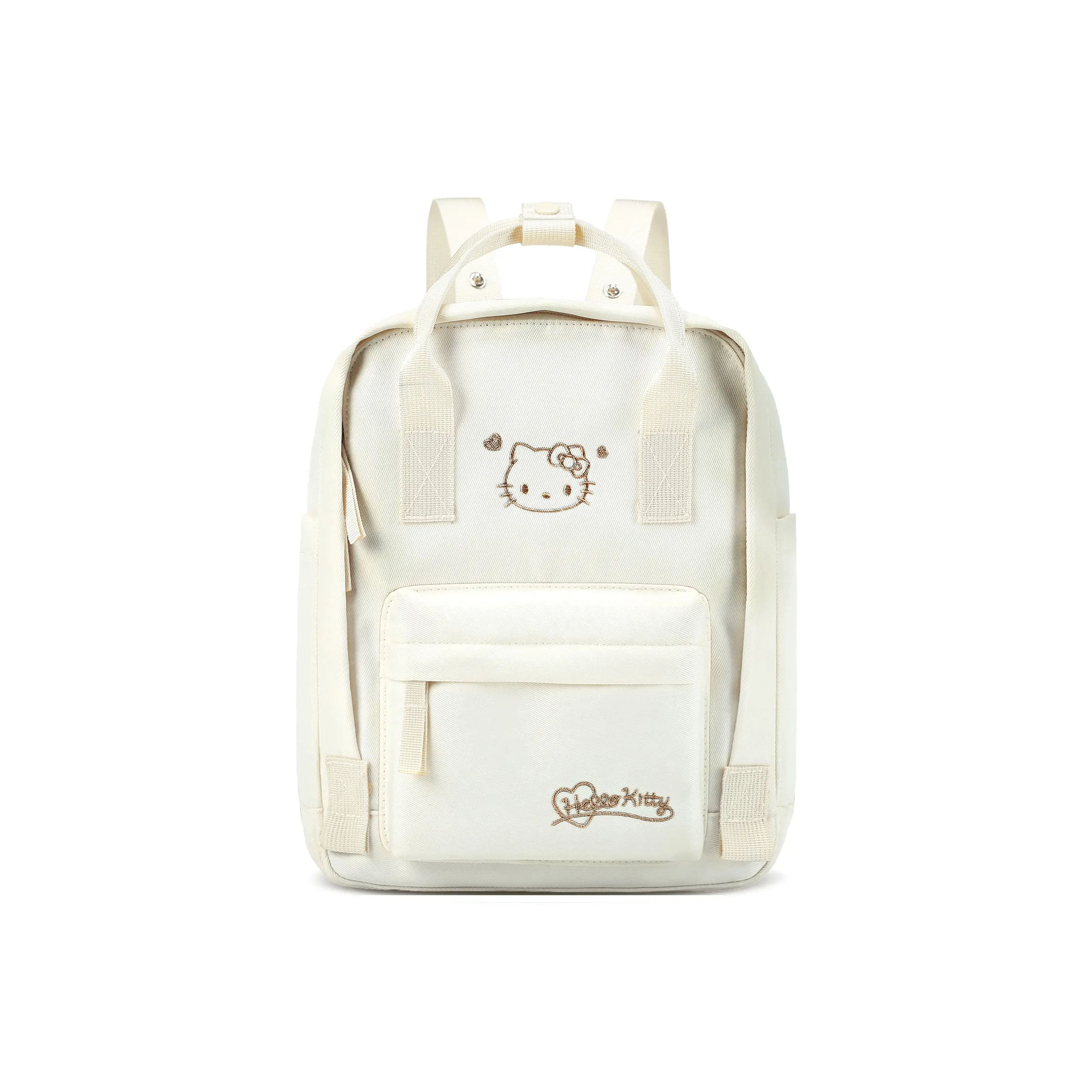Sanrio Hello Kitty Polyester Backpack Women's Milk White