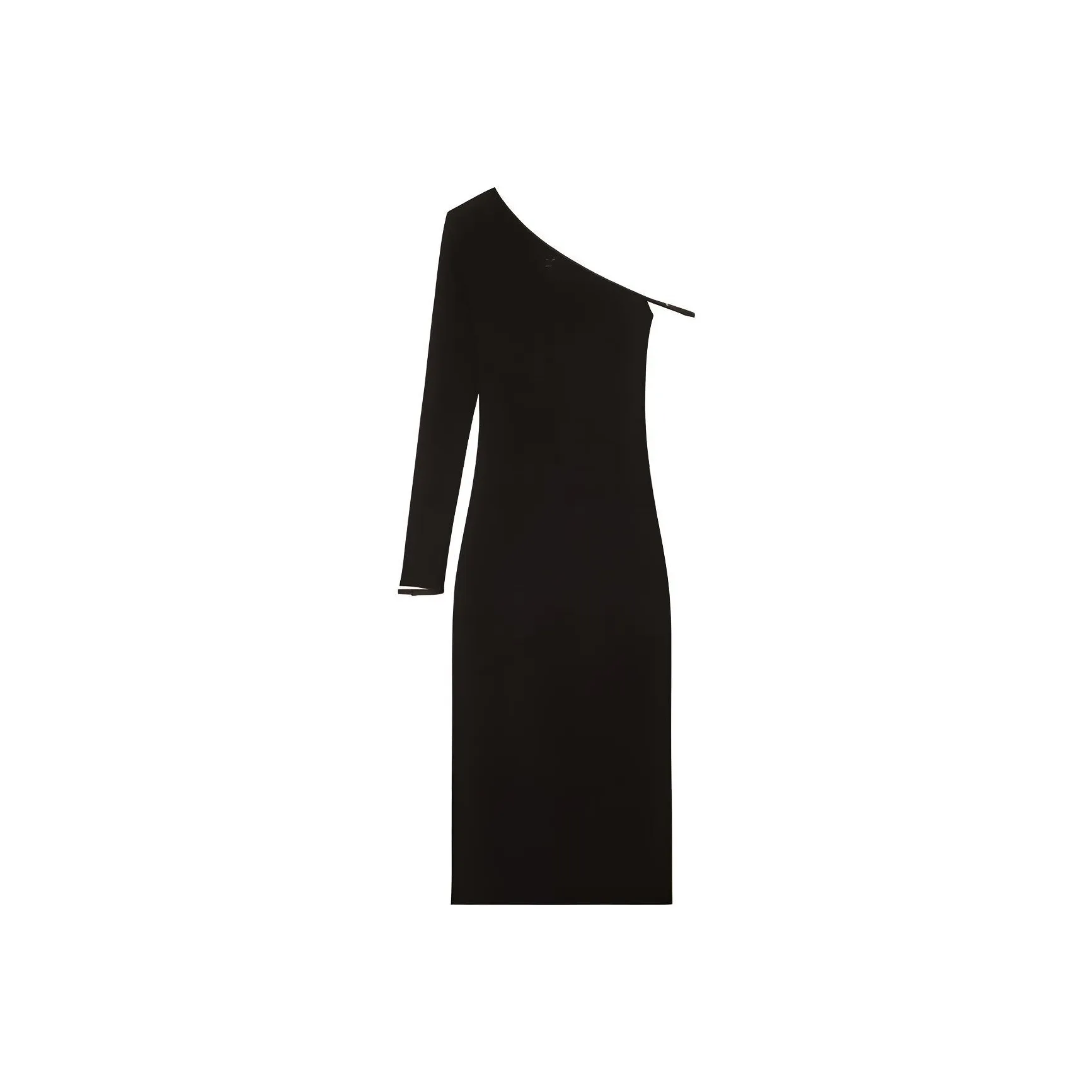 Courrèges One Sleeve Lingerie Dress