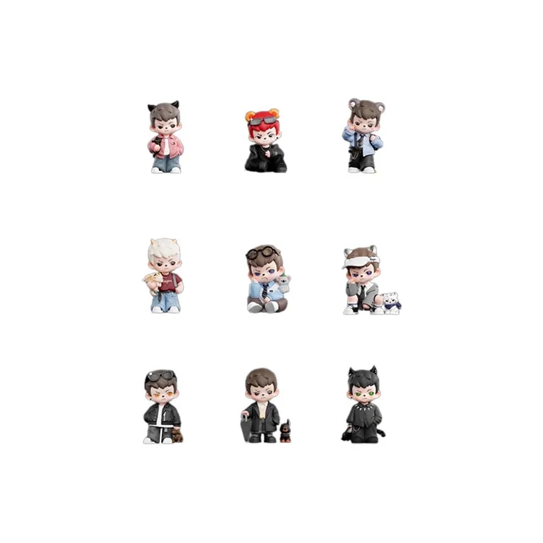 TNT SPACE Раян Брат 4 Рожденный Игрок Коллекция Слепые коробки Один Blind Коробка Целая коробка 9 шт