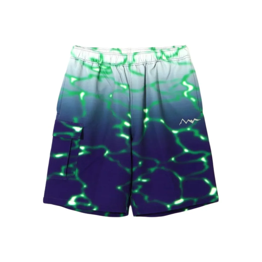 Manastash Lithium Tie Dye Короткий Фиолетовый Повседневные шорты Мужские