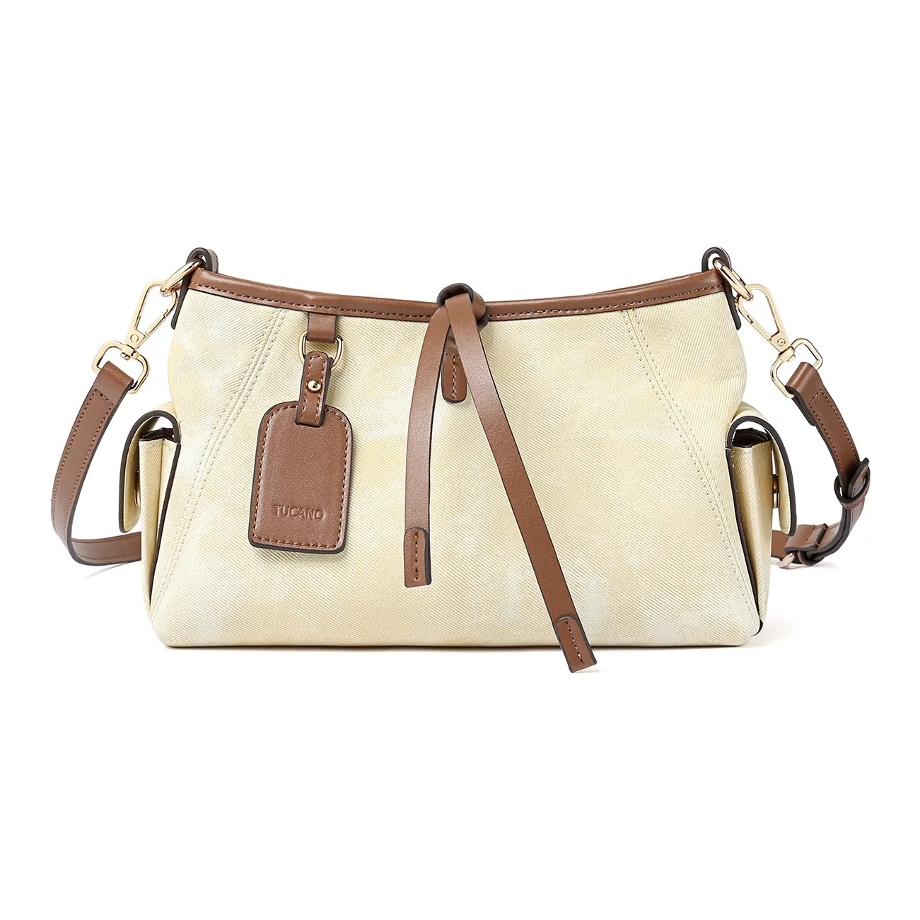 TUCANO ПУ (полиуретан) Сумка через плечо Сумка на плечо Женская Светлый Песочный
