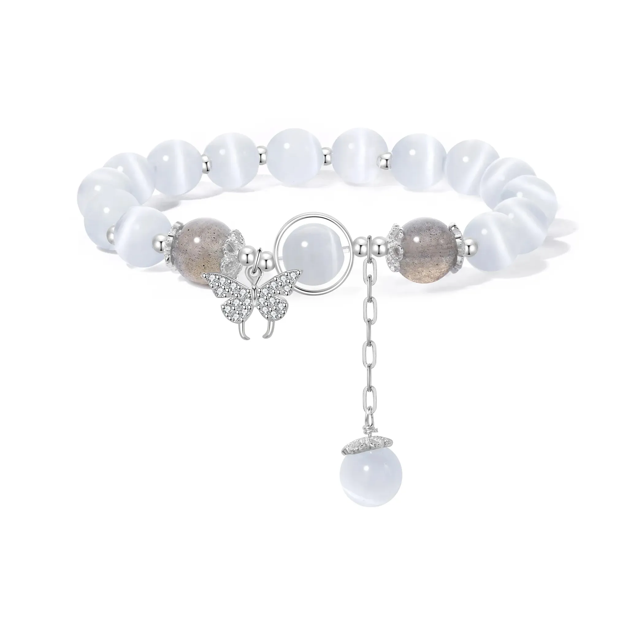 QIXIAOJIANG Естественный Браслеты с Цветной Глазурью Женские