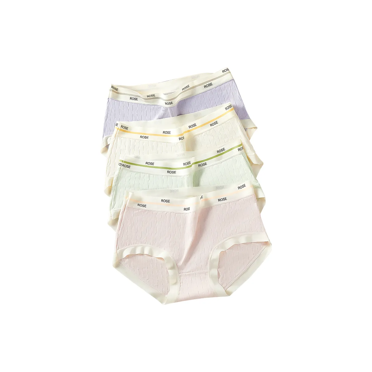 MIIOW Смешанный цвет, 4 упаковки, женские трусики-бикини