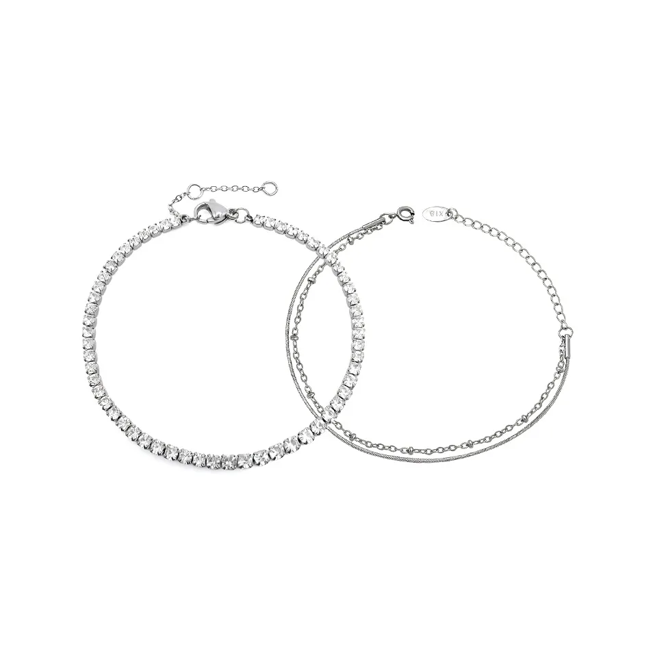 J KINGLAY Браслеты из титанового стального сплава Женские