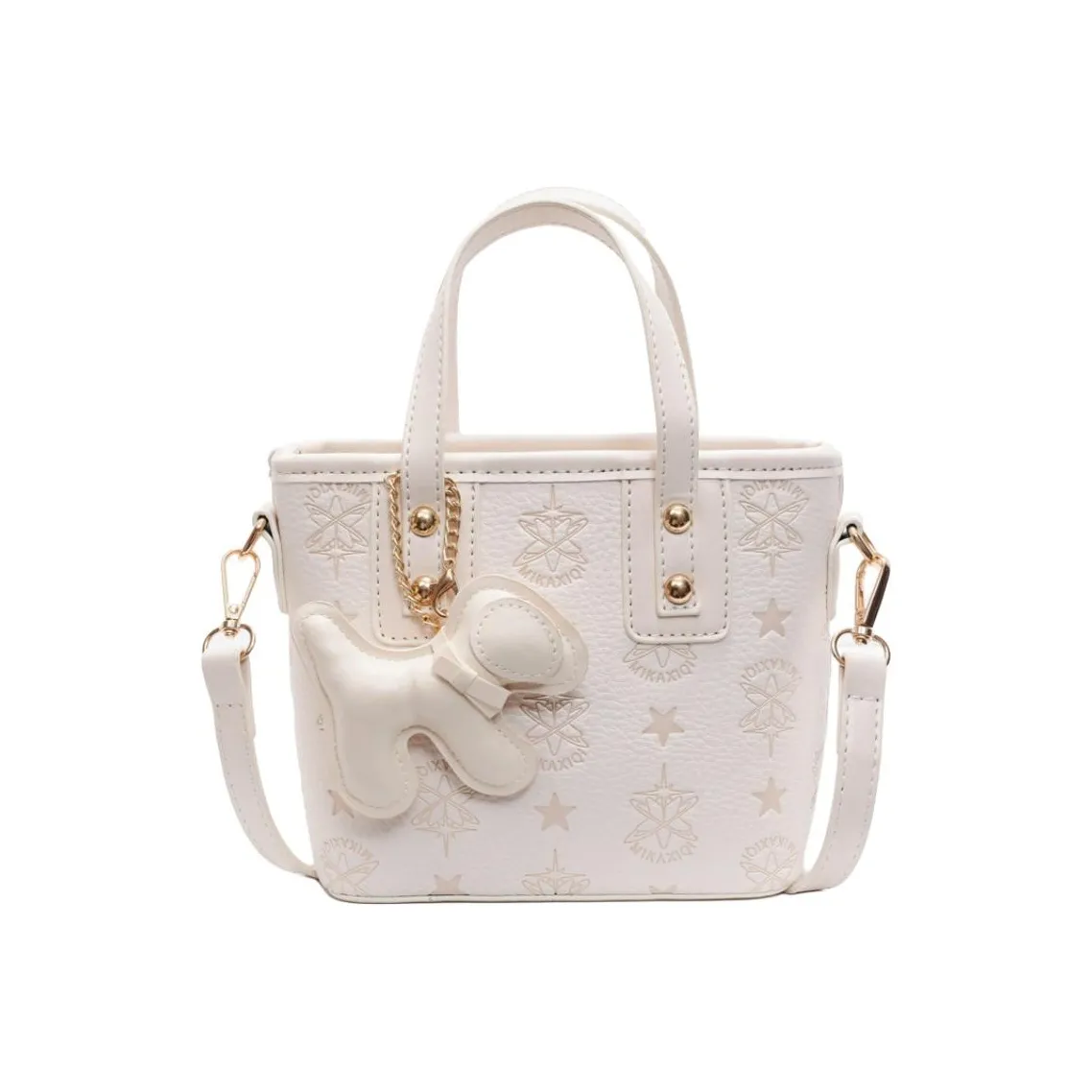 G.DUCKKIDS ПУ (полиуретан) Сумки-ведро Розовый Черный Экрю Белый Хаки