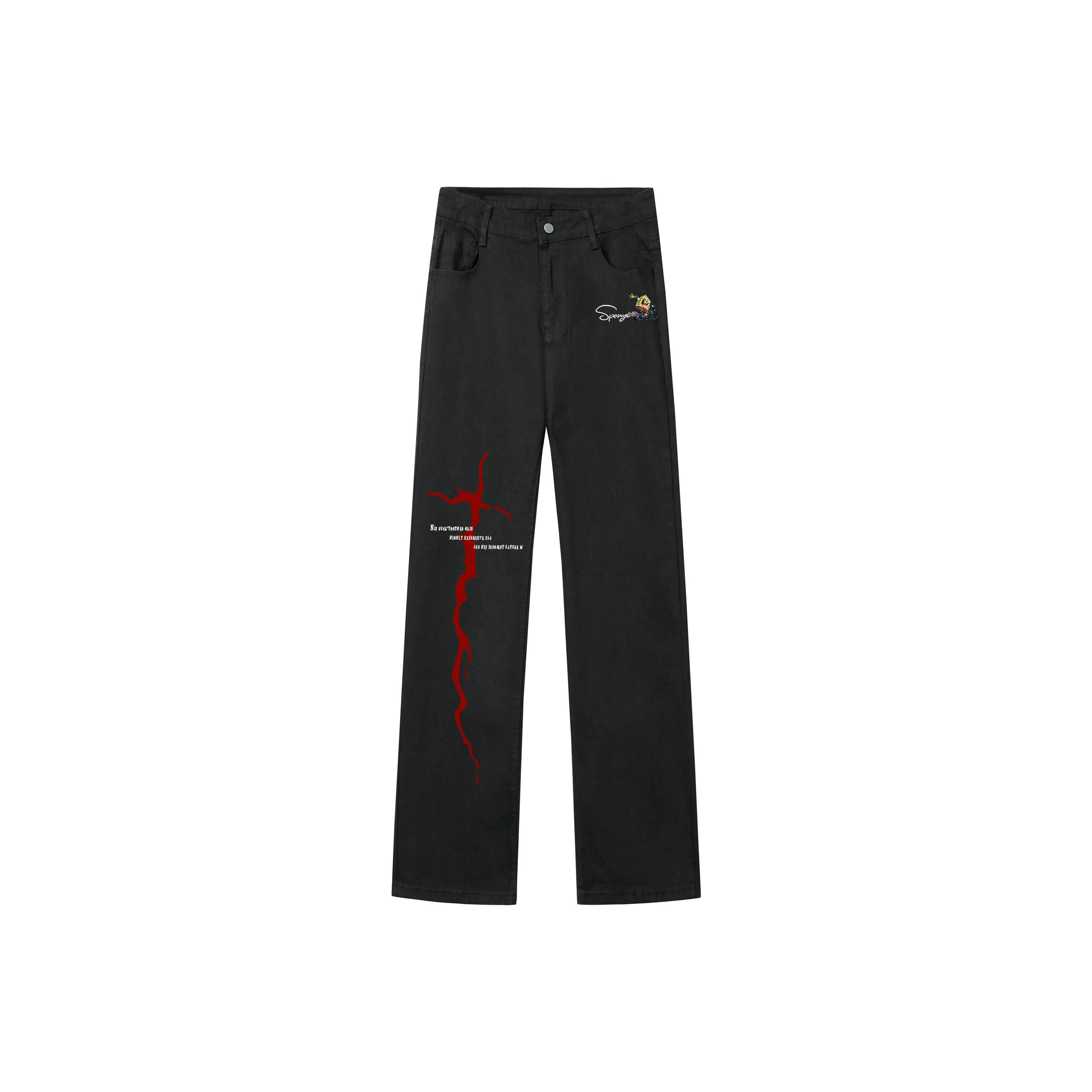 SPONGEBOB SQUAREPANTS Джинсы Унисекс