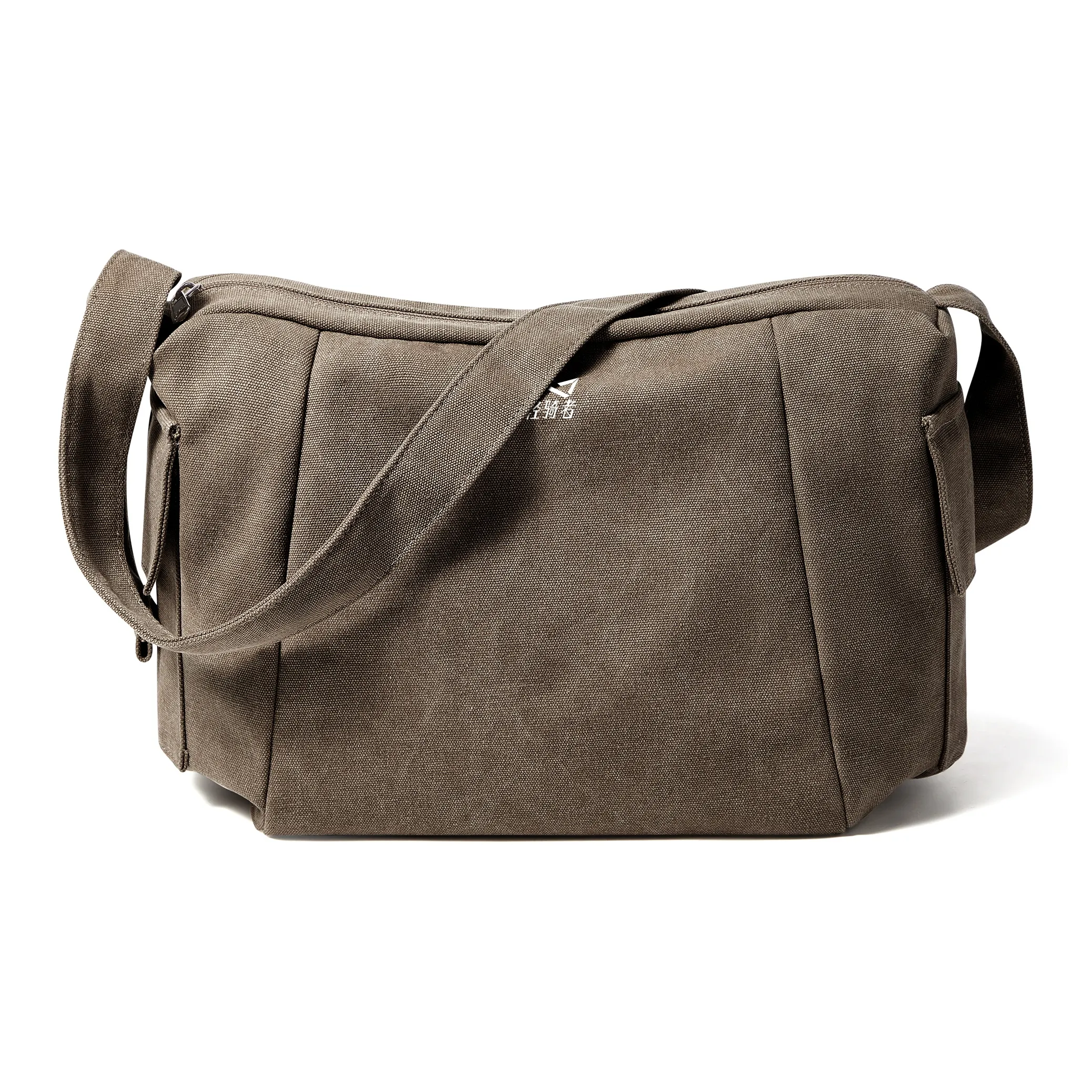 KEYSTREET Холст Сумка через плечо Унисекс Черный Хаки