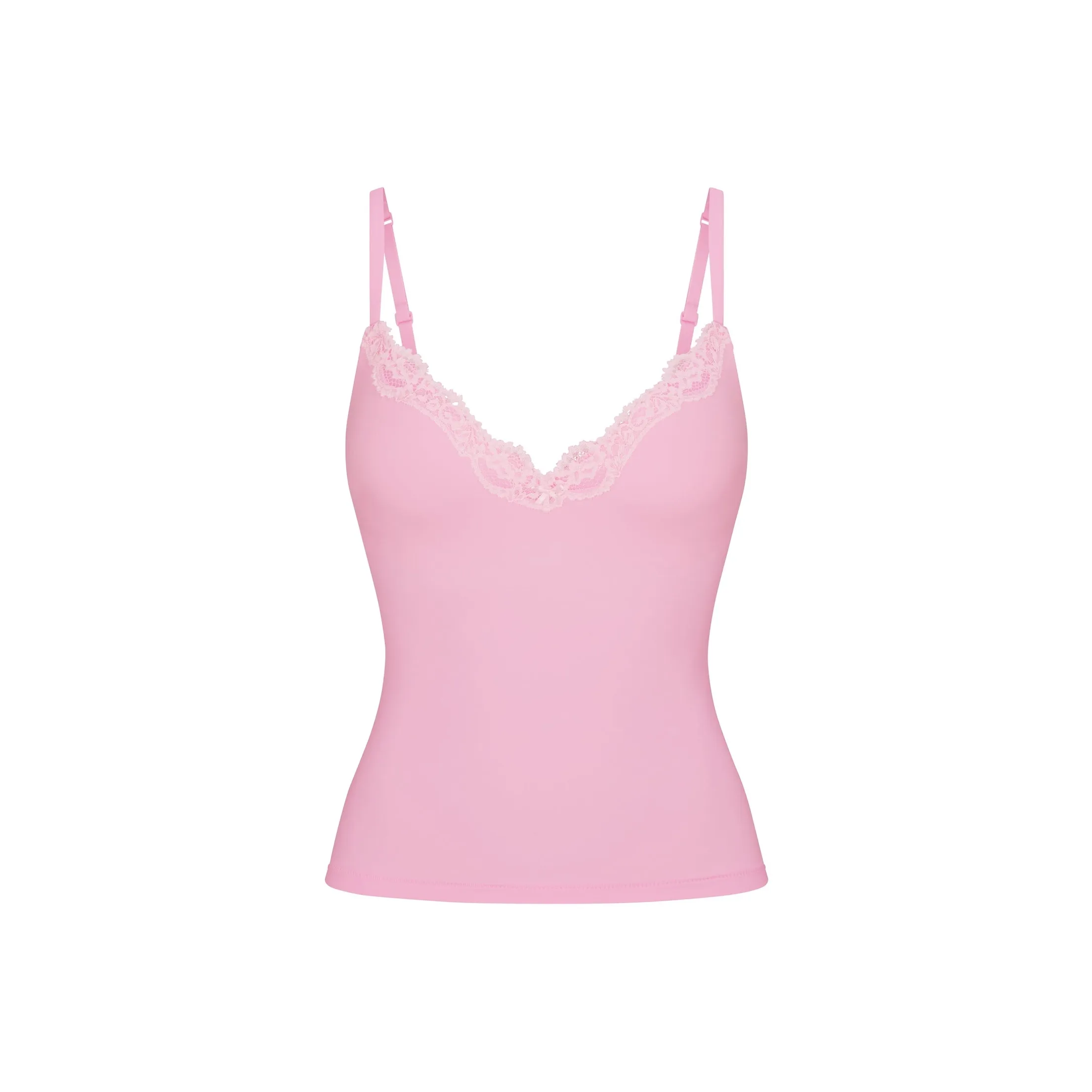 SKIMS FW25 PASSE TOUT Кружево PUSH UP Майка с бретелями Женская