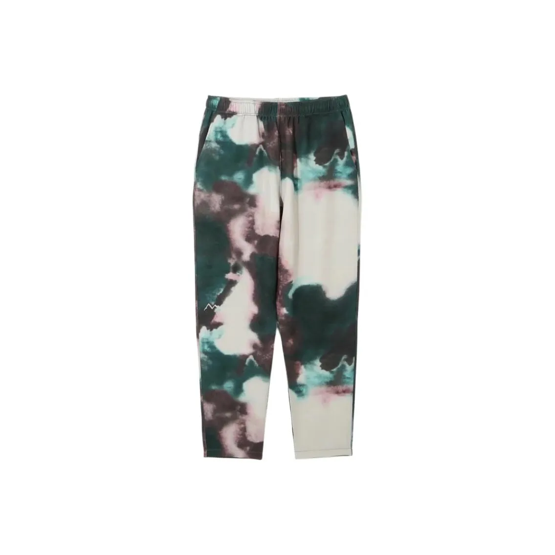 Manastash Tie Dye Sporty Брюки Темно-зеленые Вязаные Тренировочные брюки Мужские