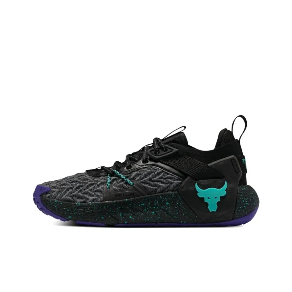 Under Armour Project Rock 6 Low Топ Кроссовки для тренировок Женские Черные