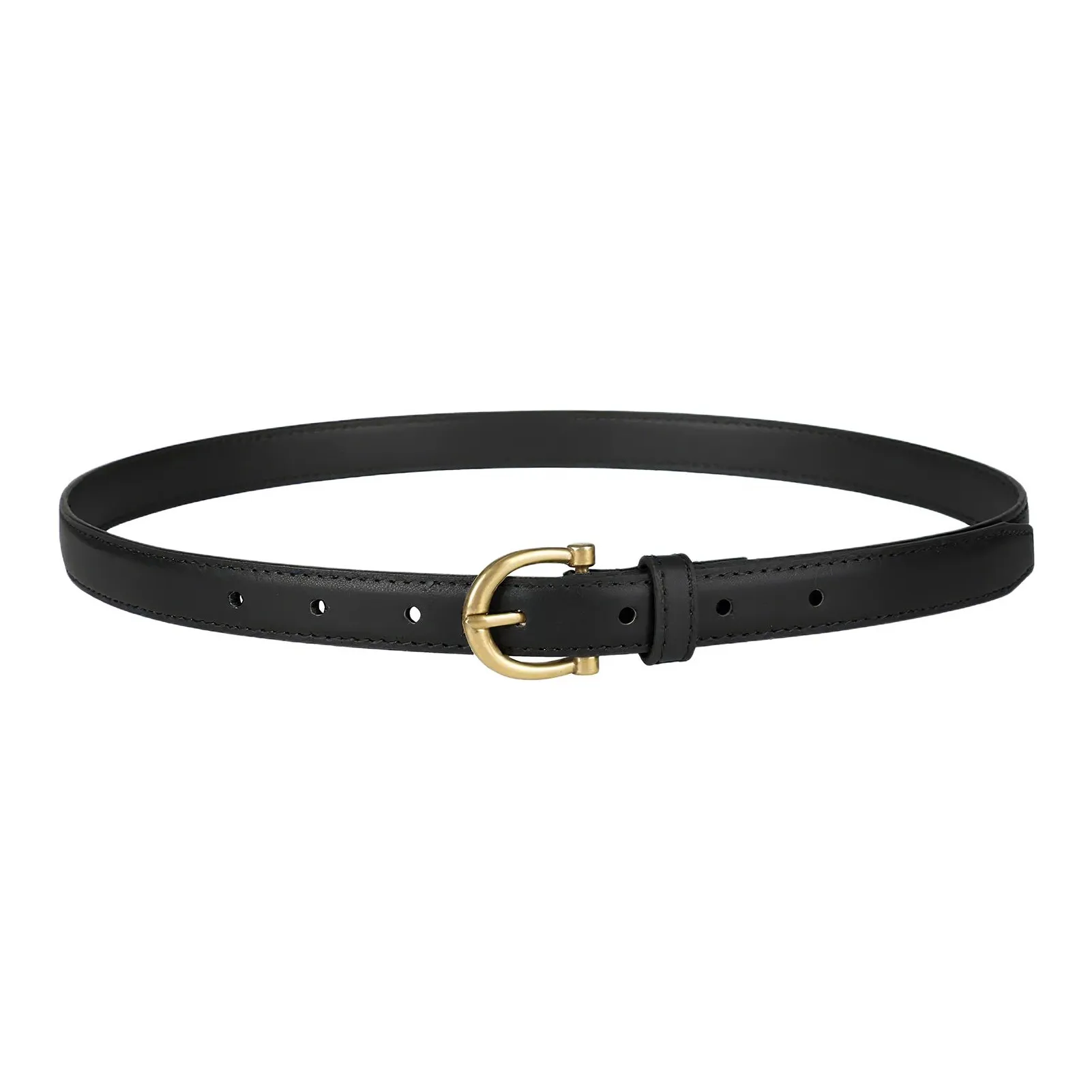 Miniso Alloy Leather Belts Women's 1,8 см