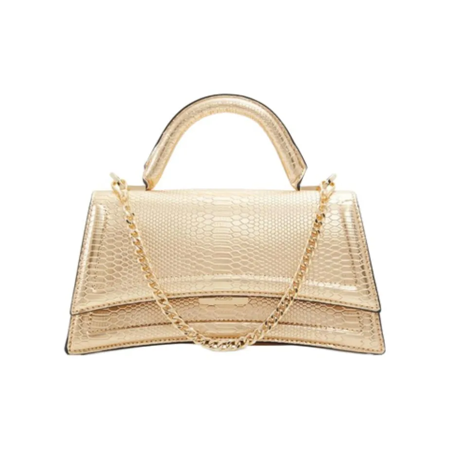 ALDO Artificial Leather Handbag Medium Women's Gold