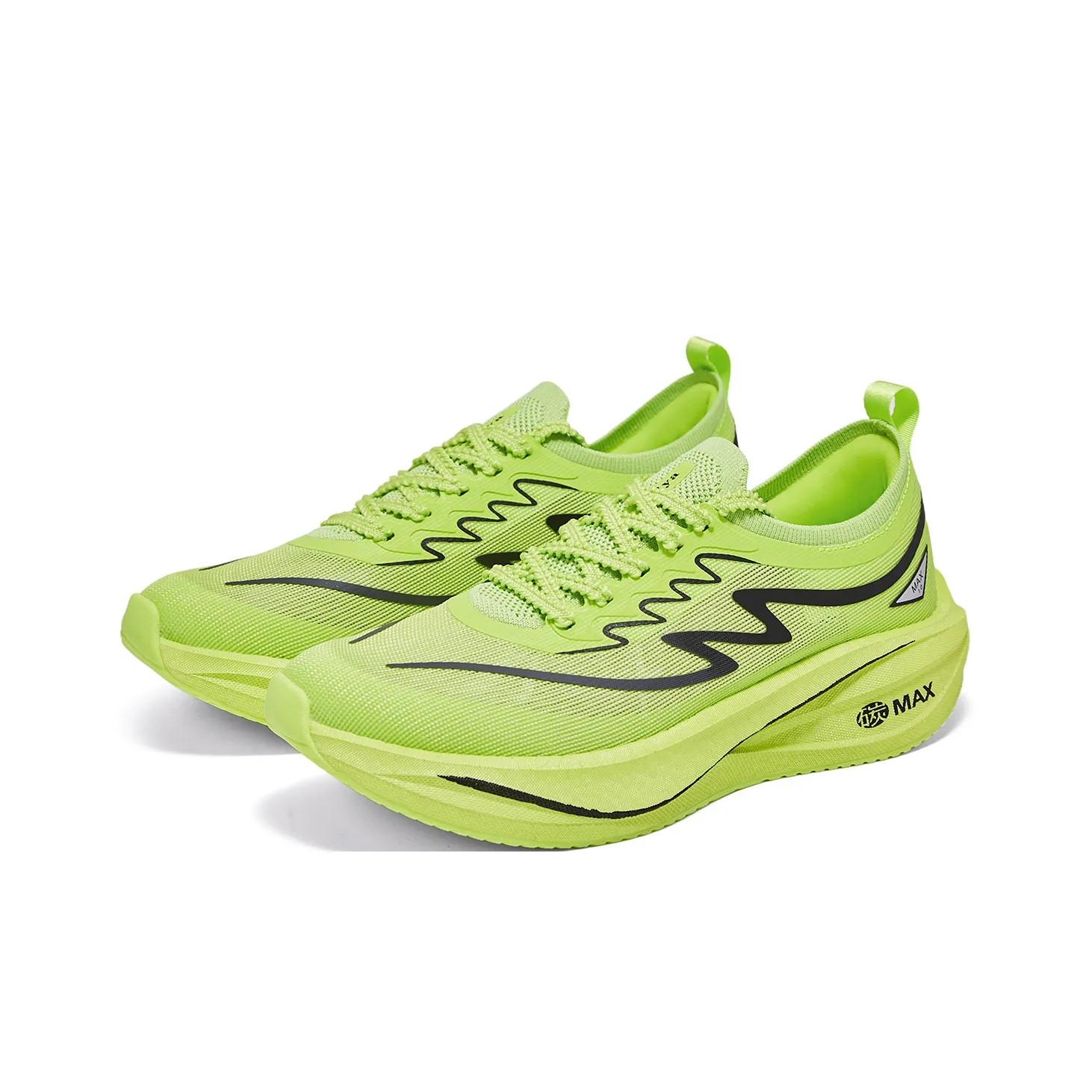 Safiya Беговые кроссовки Унисекс Неоновый зеленый