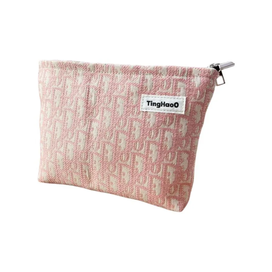 OMGD Эксклюзивная ткань женская косметичка и сумка для туалетных принадлежностей западный стиль мешок для хранения розовый косметичка женская сумка портативный для хранения