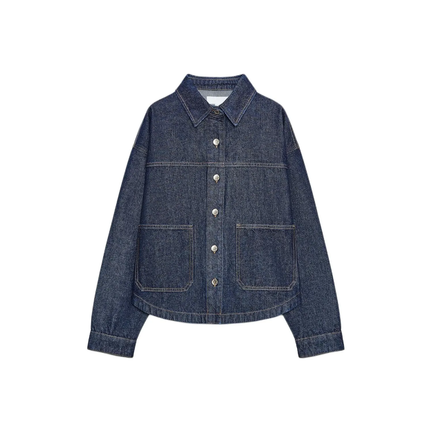 ZARA Blue Женские Джинсовые Куртки