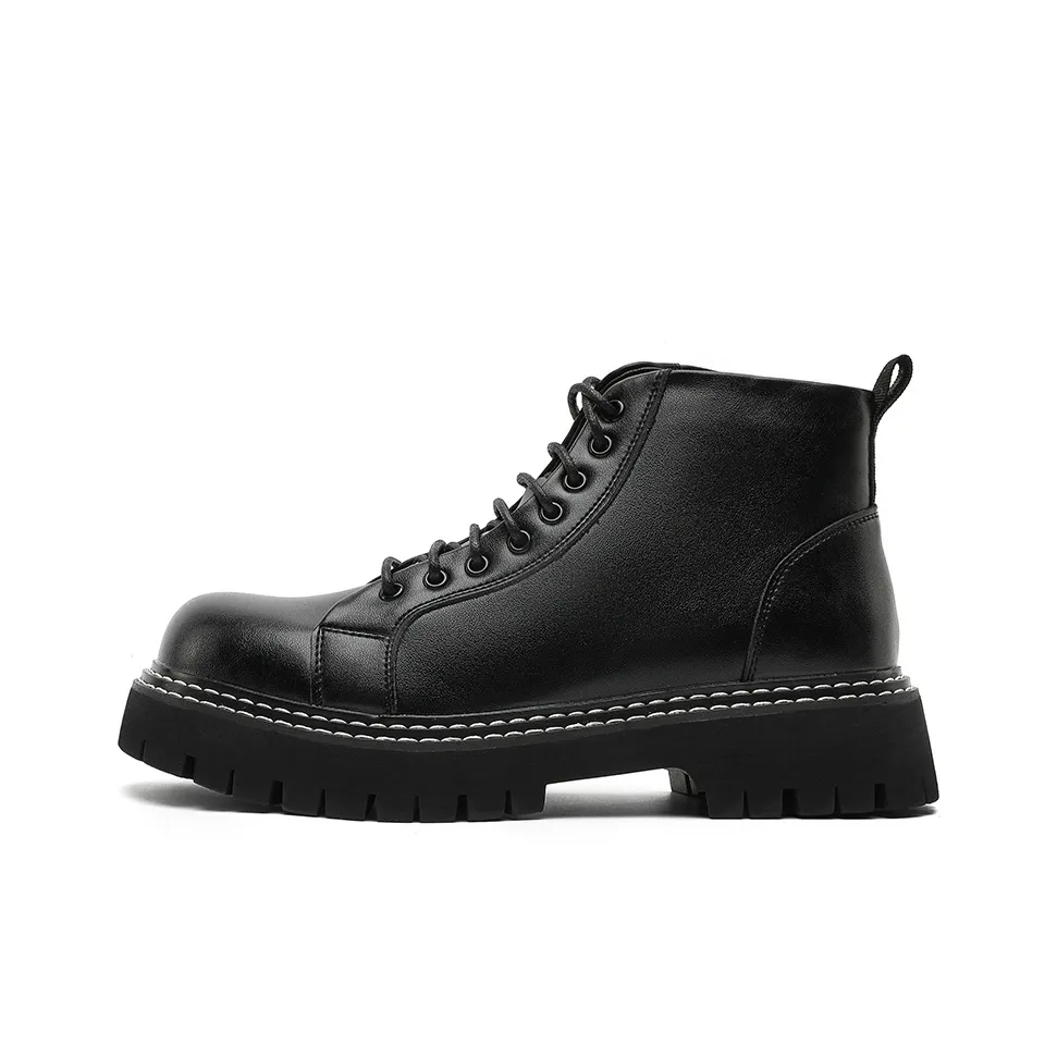 Lanza Короткий Мартин Ботин Мужской Черный