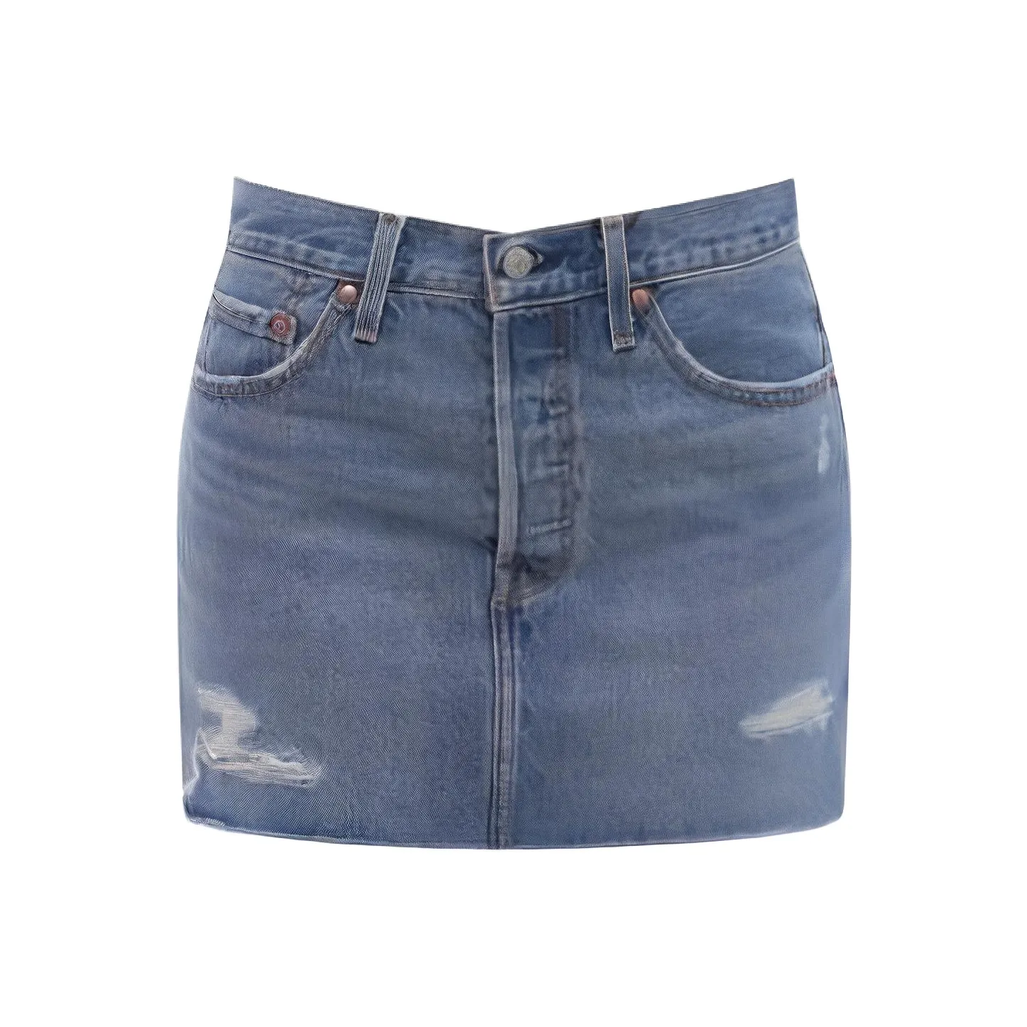 Levi's Джинсовые короткие юбки Женские