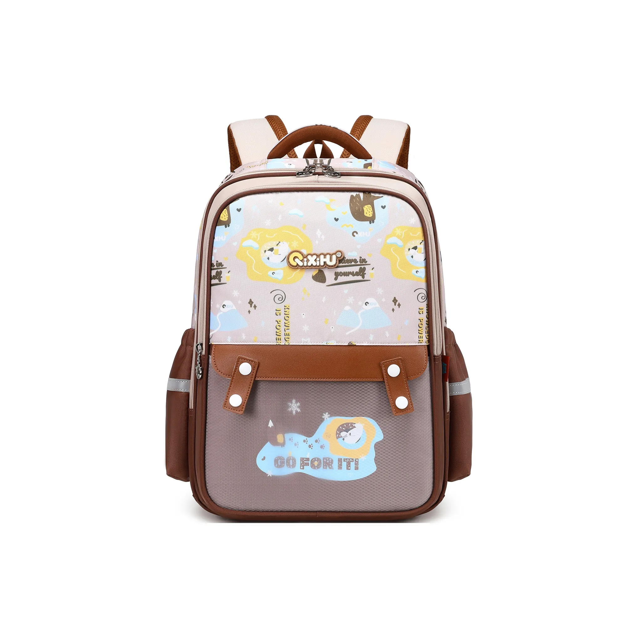 Seven Star Fox Полиэстер Студенческая сумка Стандартная Унисекс Многоцветная