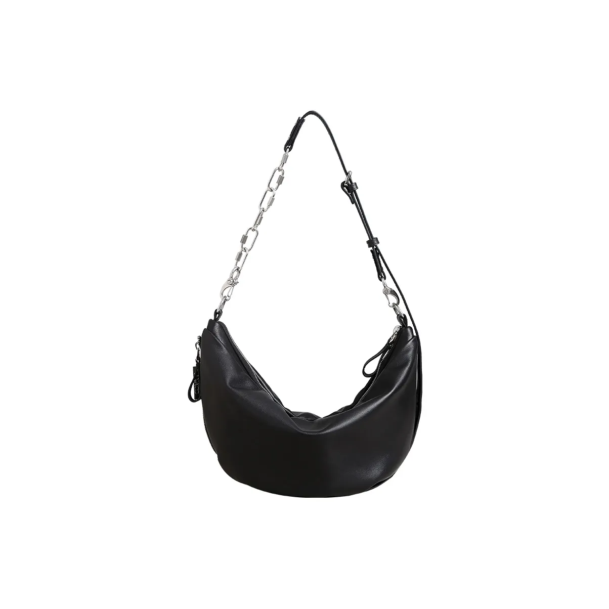 COMICO Пельменная кожа Корова Сумка через плечо Сумка на плечо Сумка для ноутбука Средний размер Женская Черная