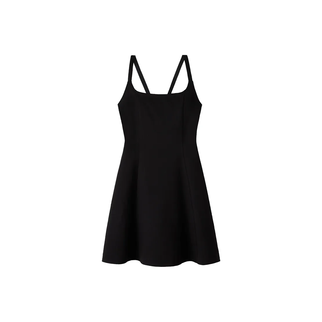 XIAOLIZI Черное Женское Платье без Рукавов