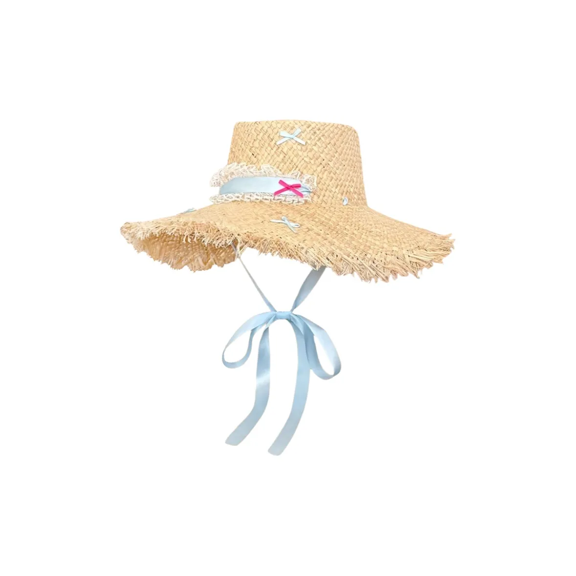 BEPOP Соломенная плетеная соломенная шляпа Женская