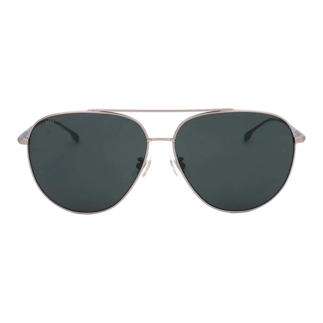 Hugo Boss Нержавеющая сталь Aviator Солнцезащитные очки Мужские Золотые