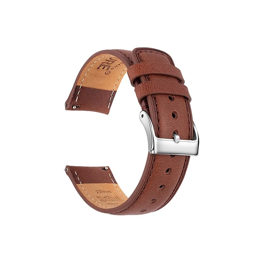 SEURE Ремень Omega Tissot Mido Casio Shock Совместимость Коровья кожа Кожа Материал