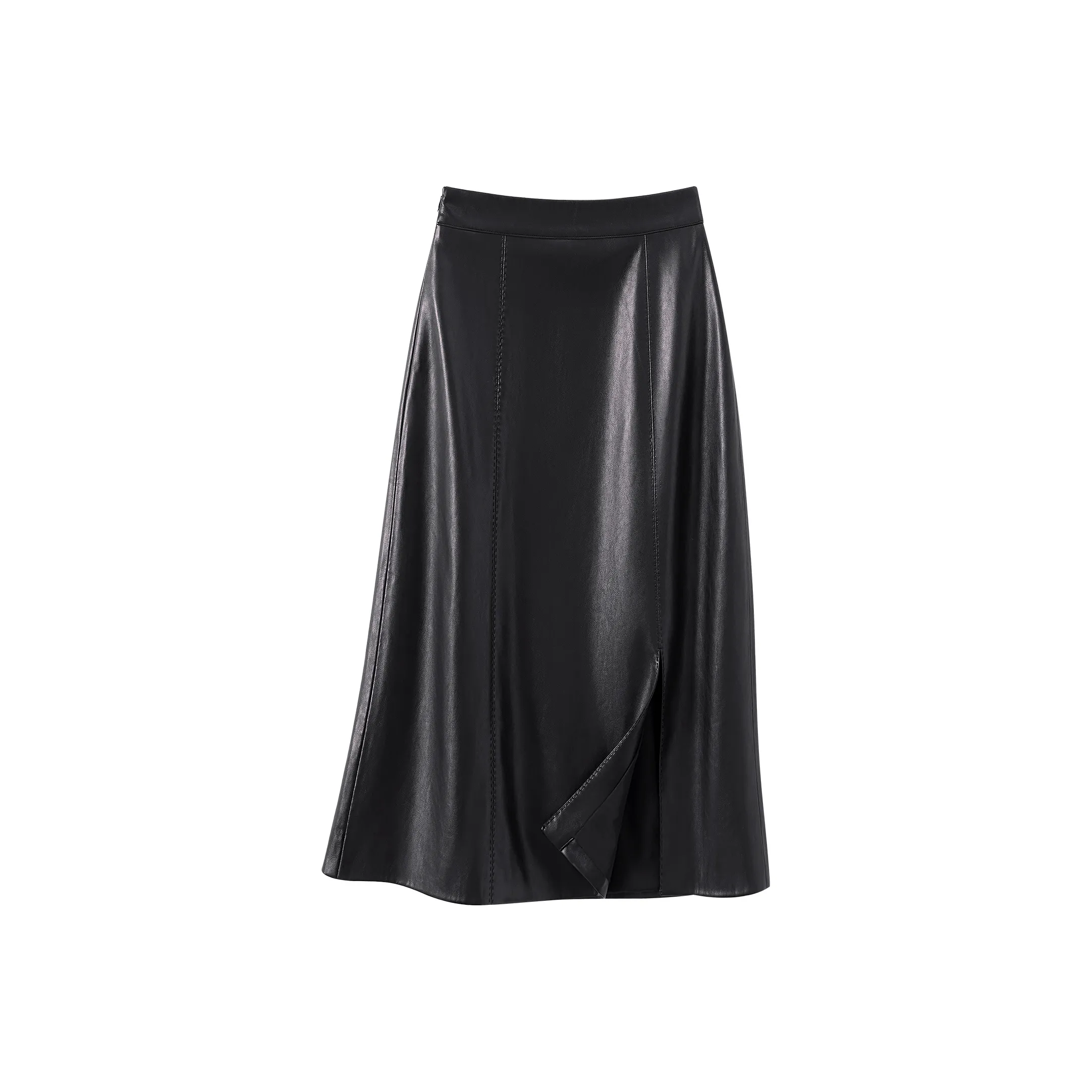 TOUCH Кожа Длинная Юбка Женская