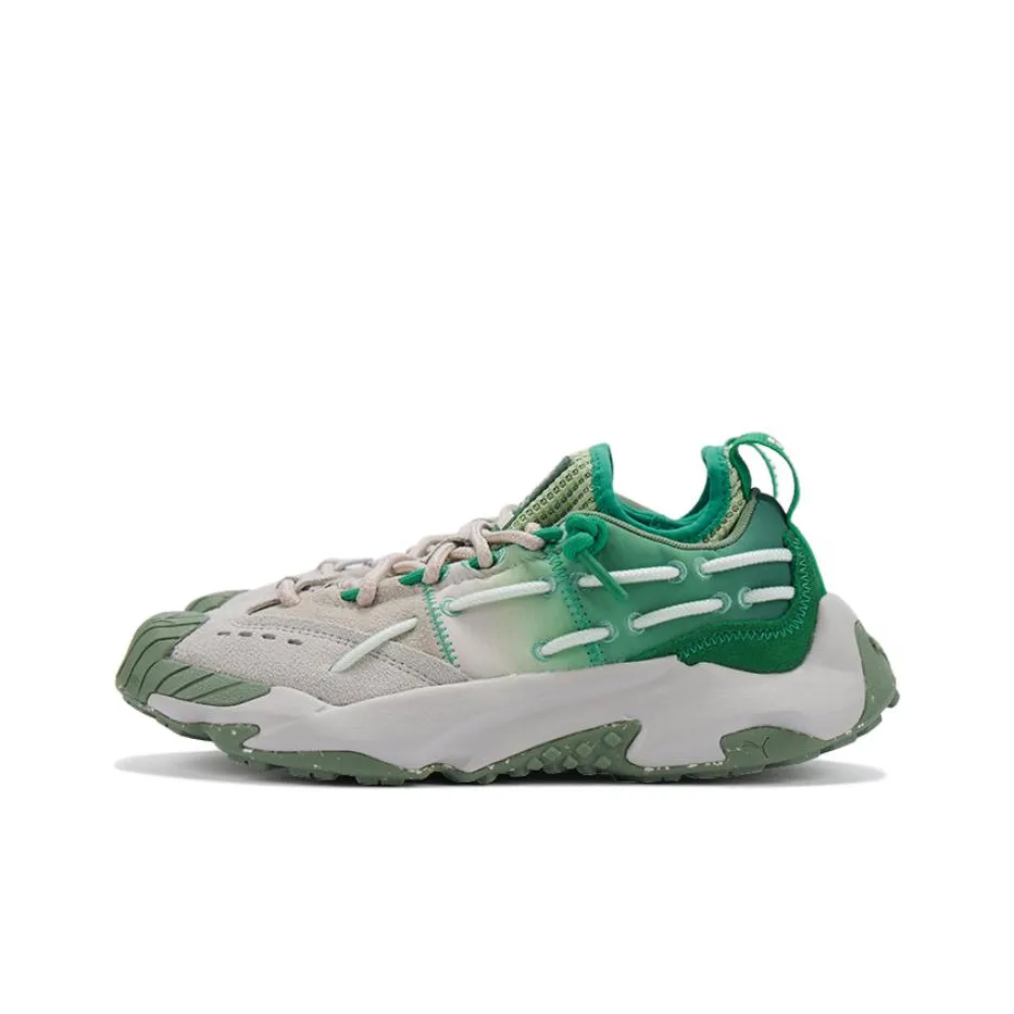 PUMA Plexus Градиентный SOPHIA CHANG Устойчивый к истиранию Низкий Топ Casual Унисекс Зеленый