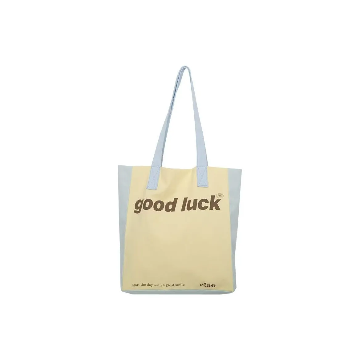 RKM Холст Тоут Сумка Плечевая Сумка Женская Желтая Синяя Многоцветная