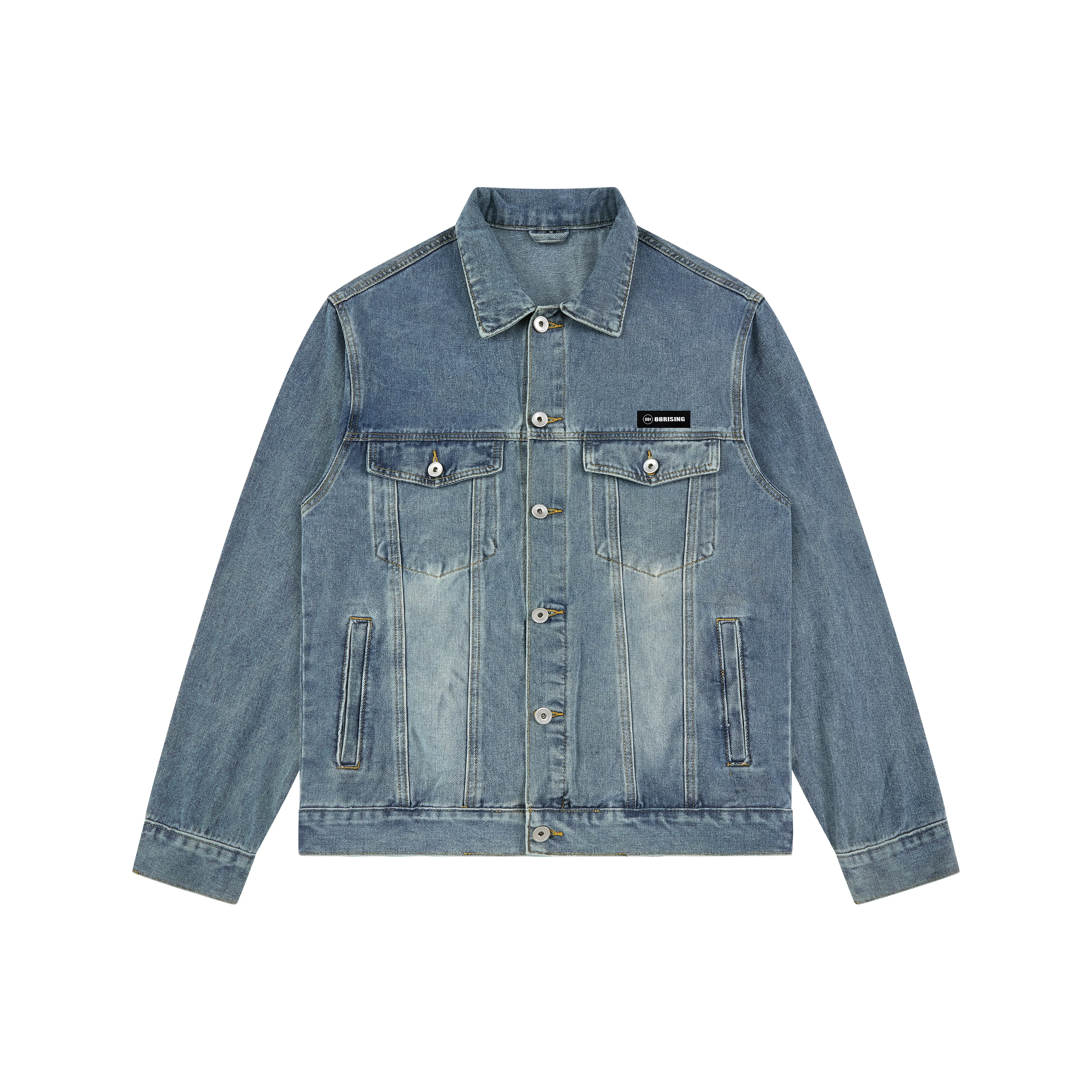 88rising Ностальгический синий Унисекс Джинсовые куртки