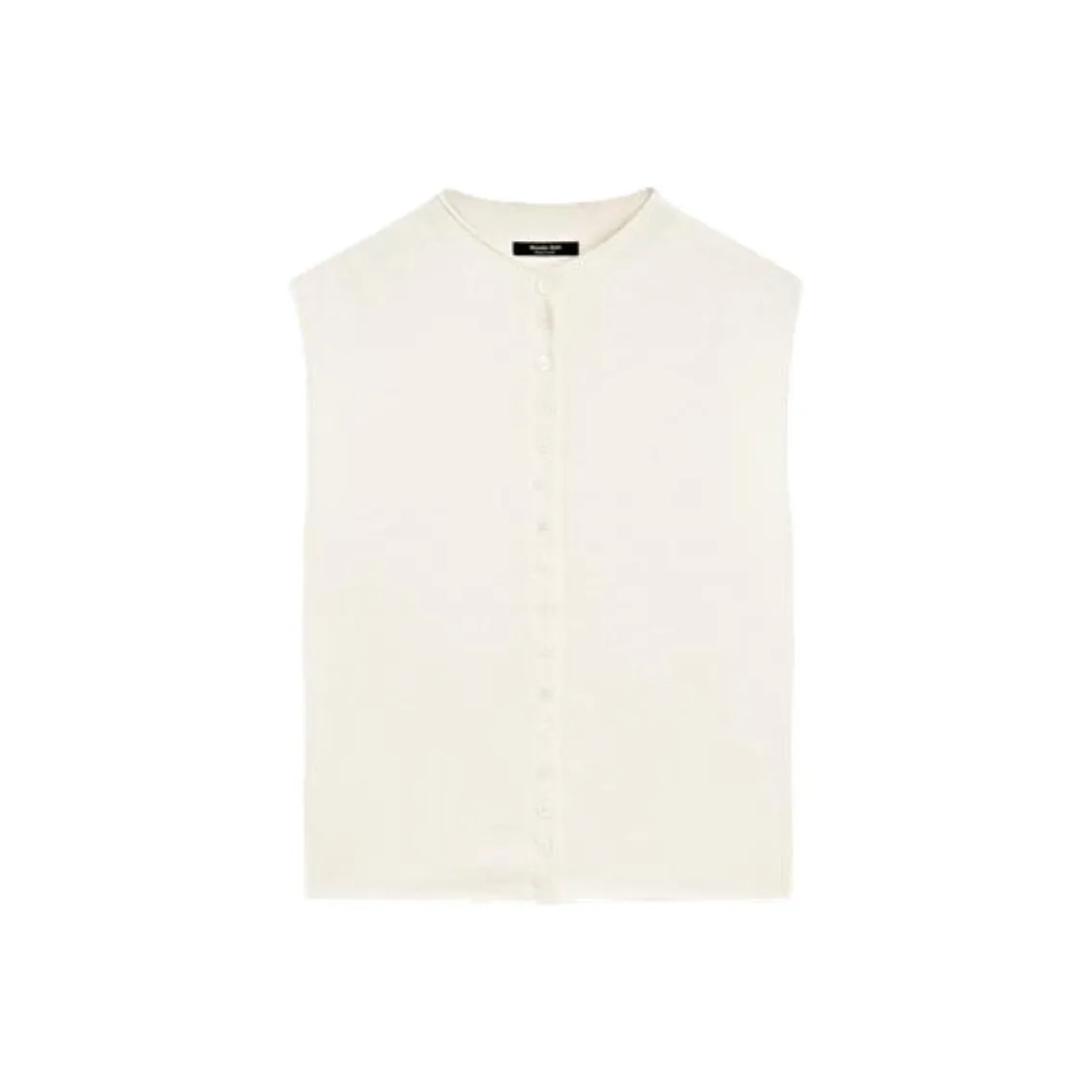 Massimo Dutti Экрю Женские Майки