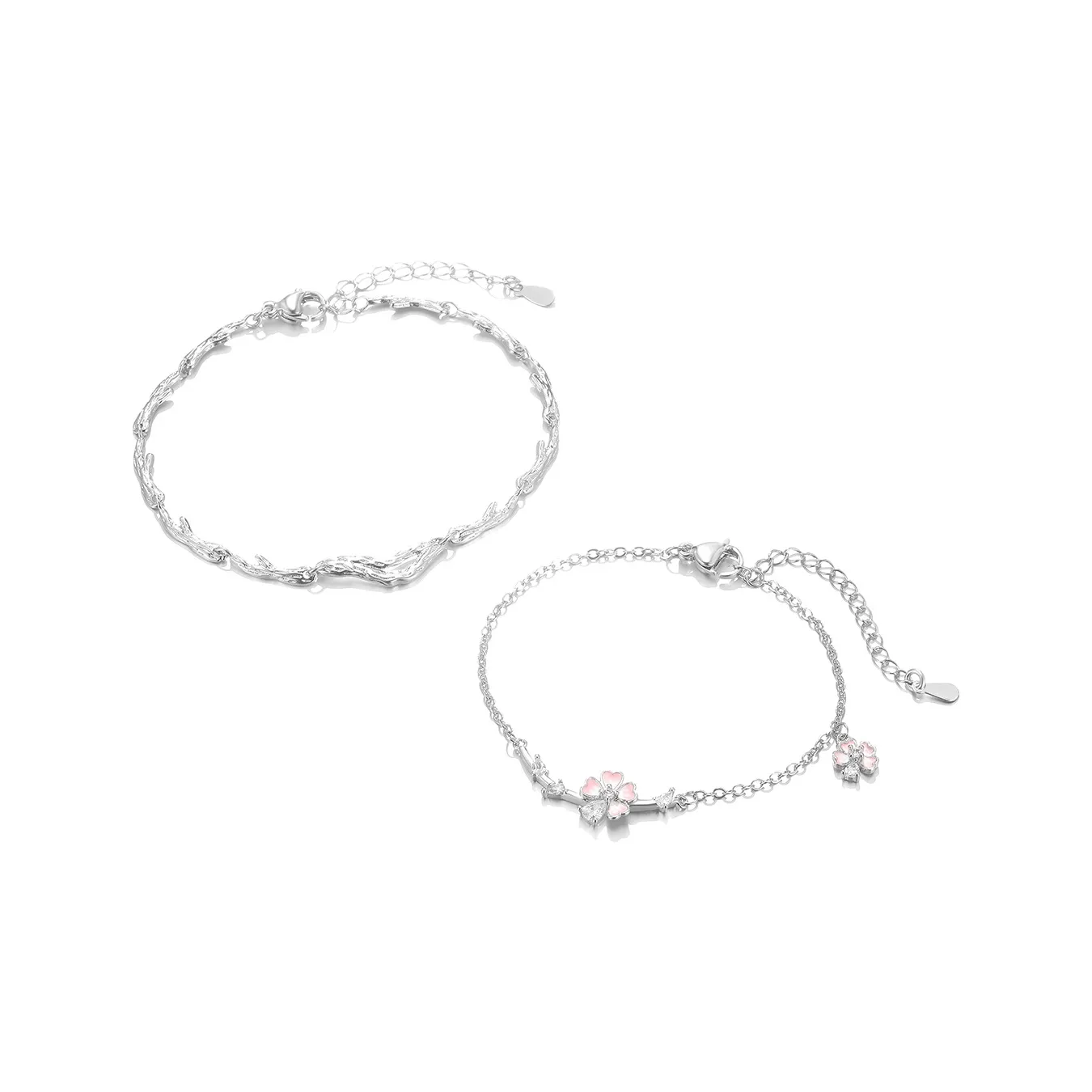 Clect Браслеты из синтетического кубического циркония Унисекс