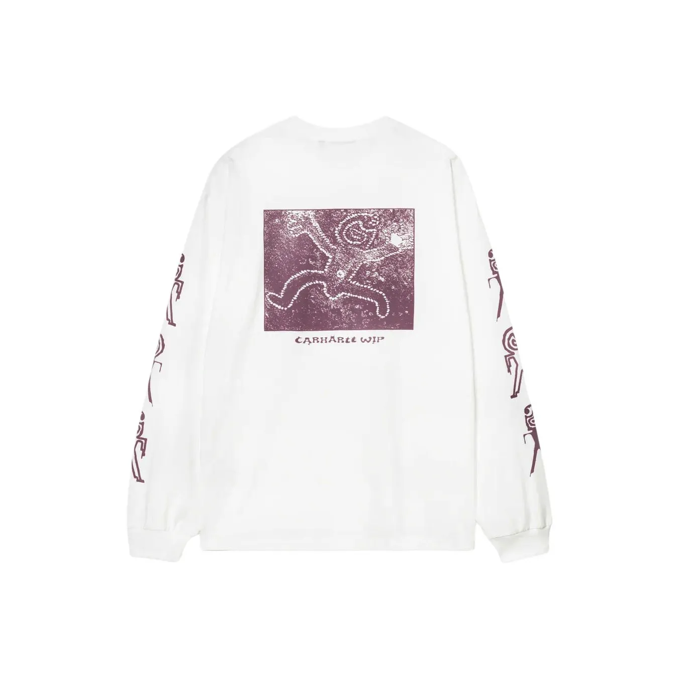 Carhartt WIP FW25 Длинный рукав Terrestrial T Рубашка T Рубашка Мужская