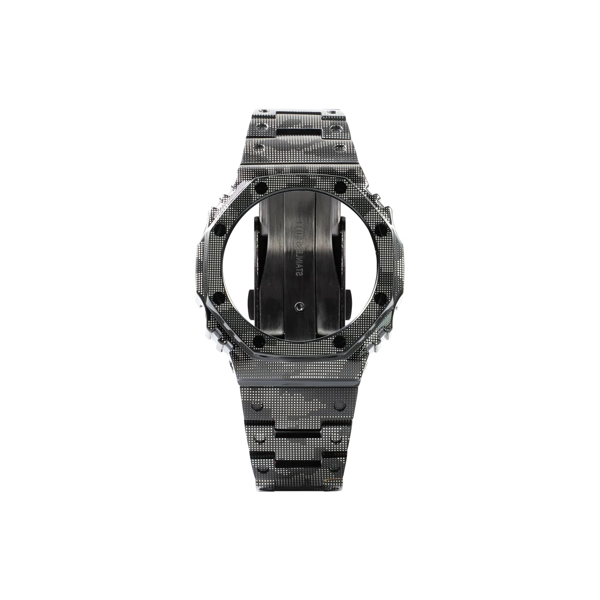 Keppot Защитный чехол CASIO корпус из нержавеющей стали совместим с моделями GA 2100 GA 2110 GA B2100 GM GBM 2100