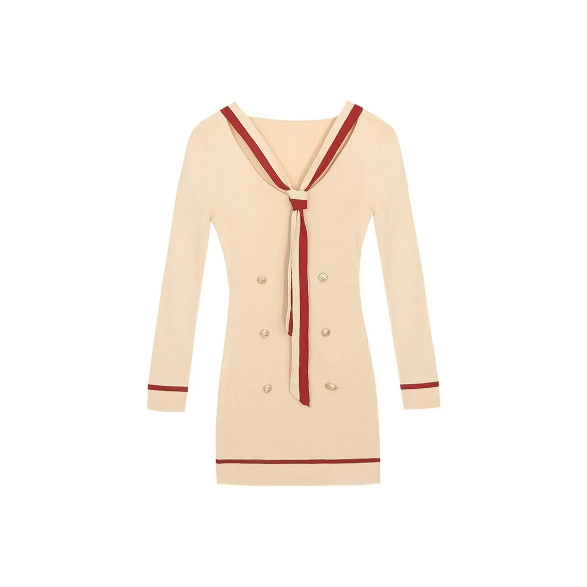 CHARM GLOW Длинное платье с длинными рукавами женское