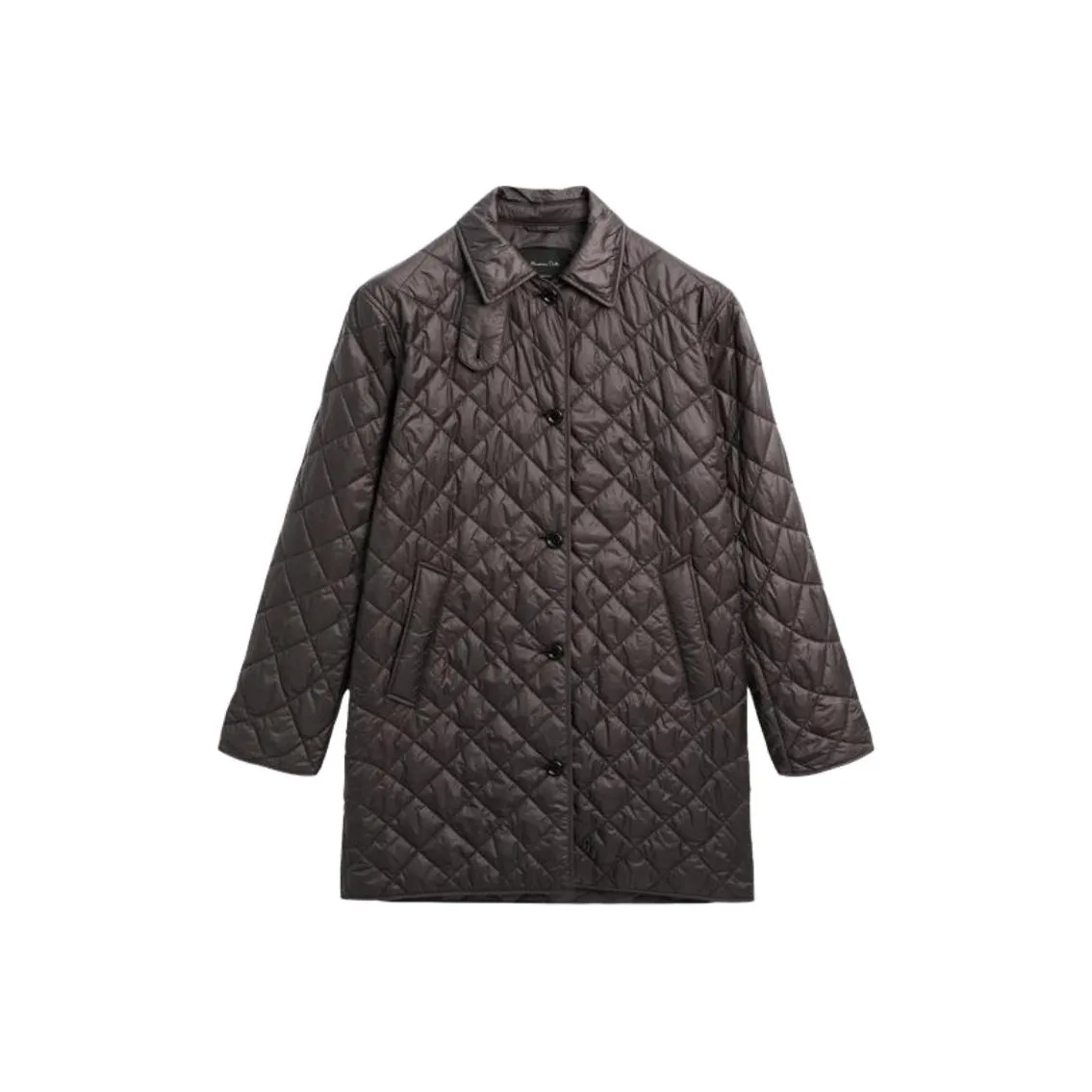 Massimo Dutti Хлопковый пуховик женский