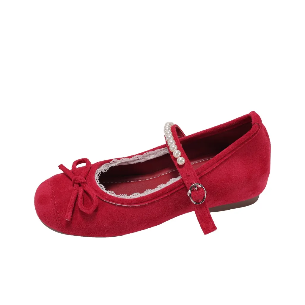 WOXXXN Квадратный каблук Mary Jane Женские туфли