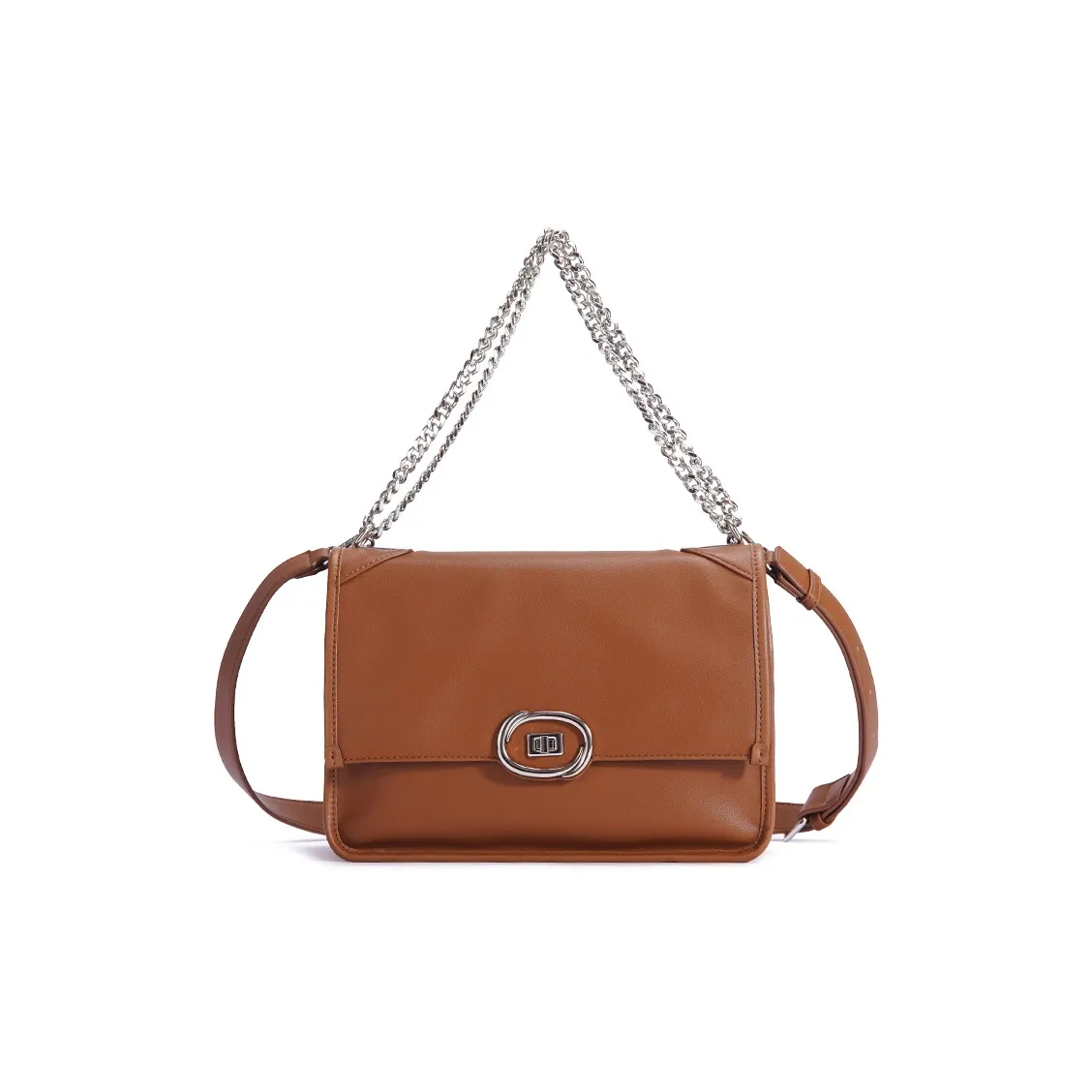 Dubaolu Полиуретан Синтетическая кожа Сумка через плечо Женская Цвет кофейного зерна Latte Пудинг Молочно-чайный